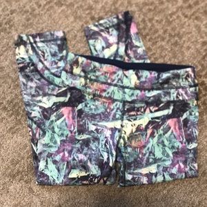 Lulu lemon cropped yoga pants